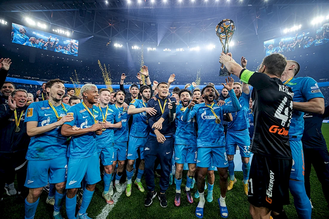 Зенит чемпион РПЛ 2022