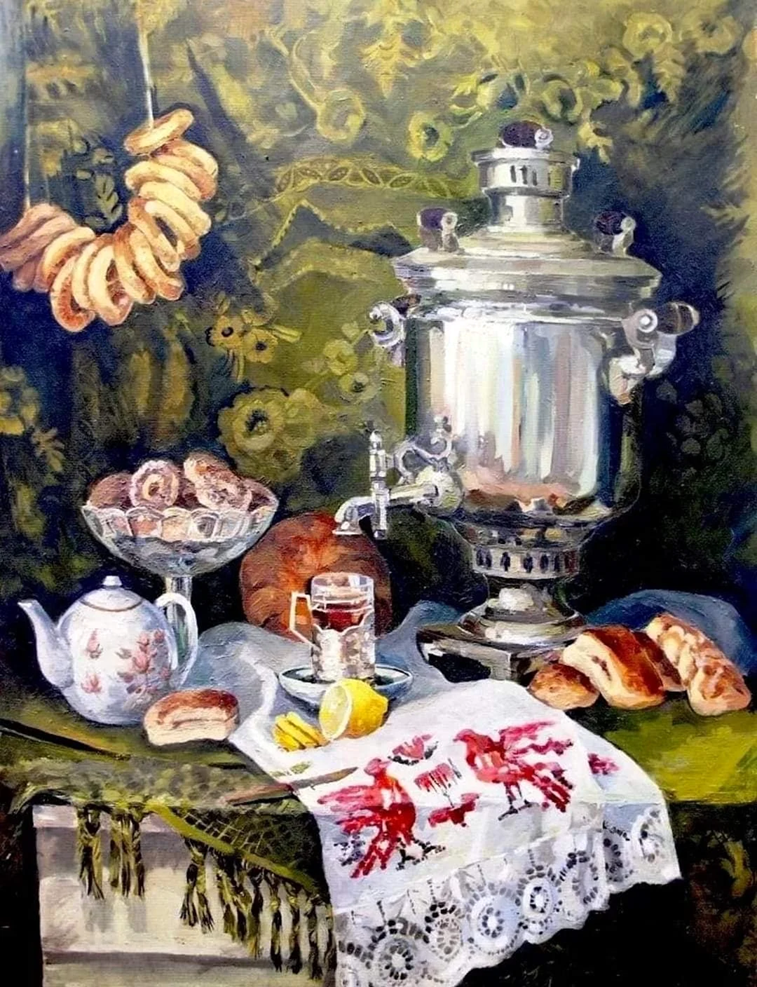 Живопись Бусыгин самовар