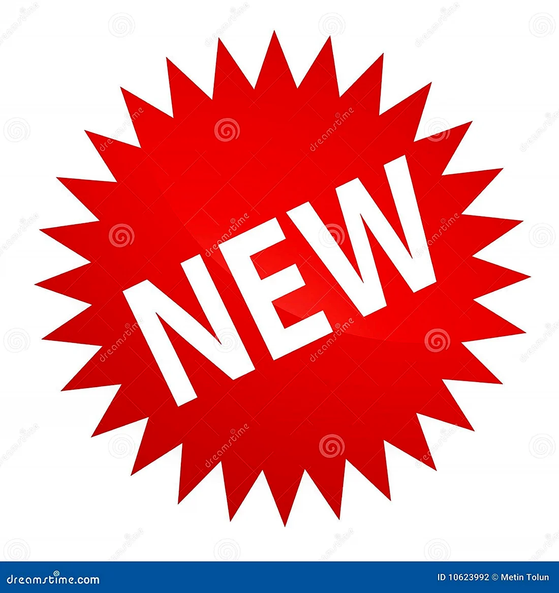 Значок New
