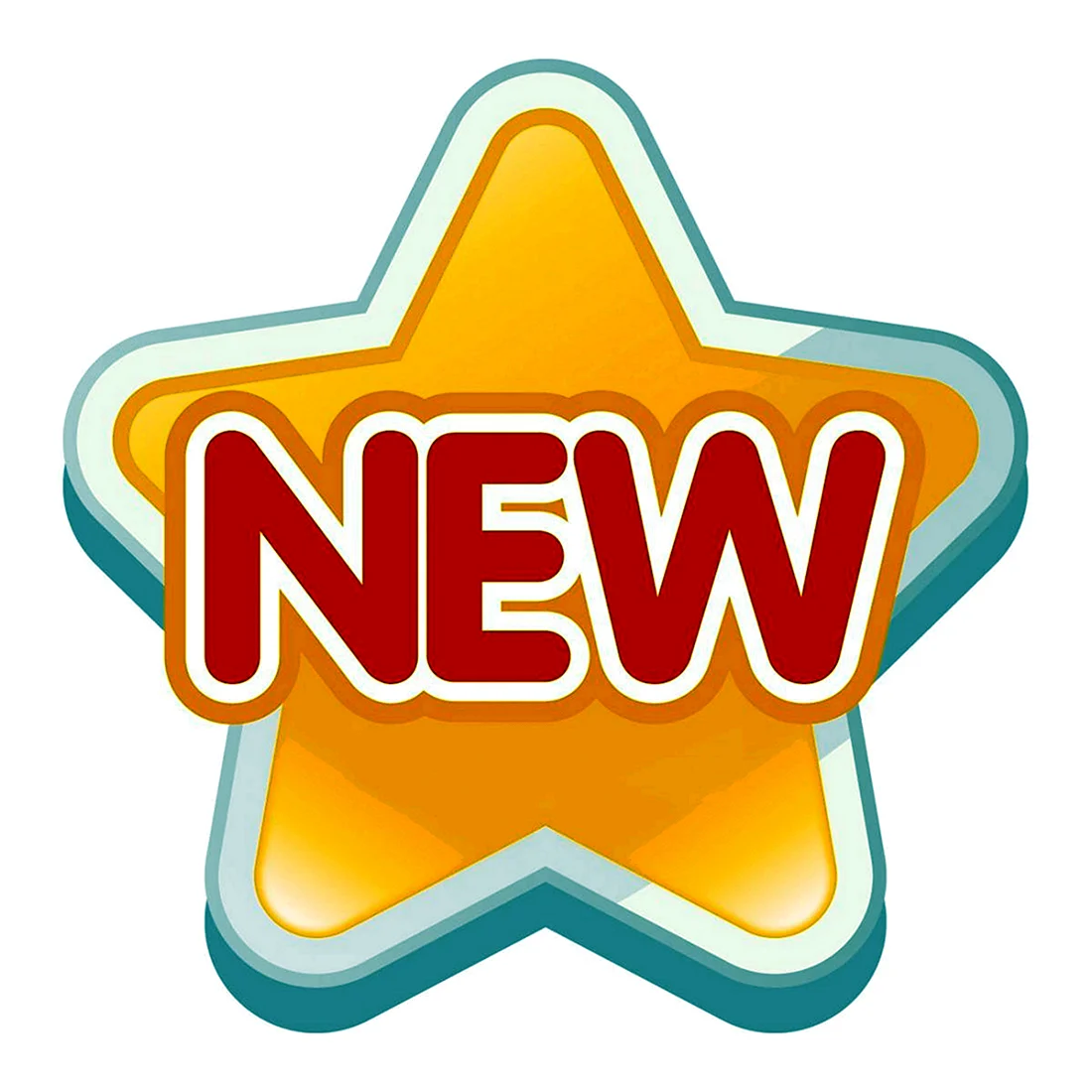 Значок New
