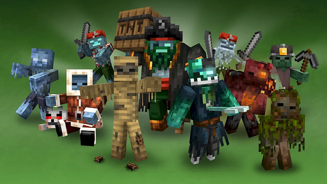 Zombie creatures майнкрафт