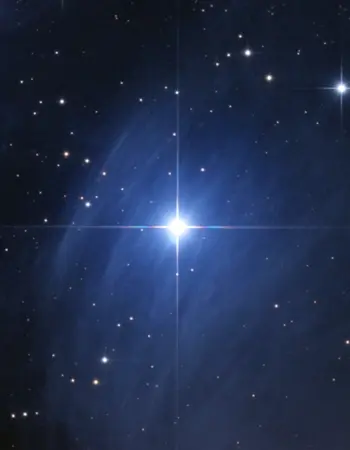 Звездное небо Полярная звезда созвездия